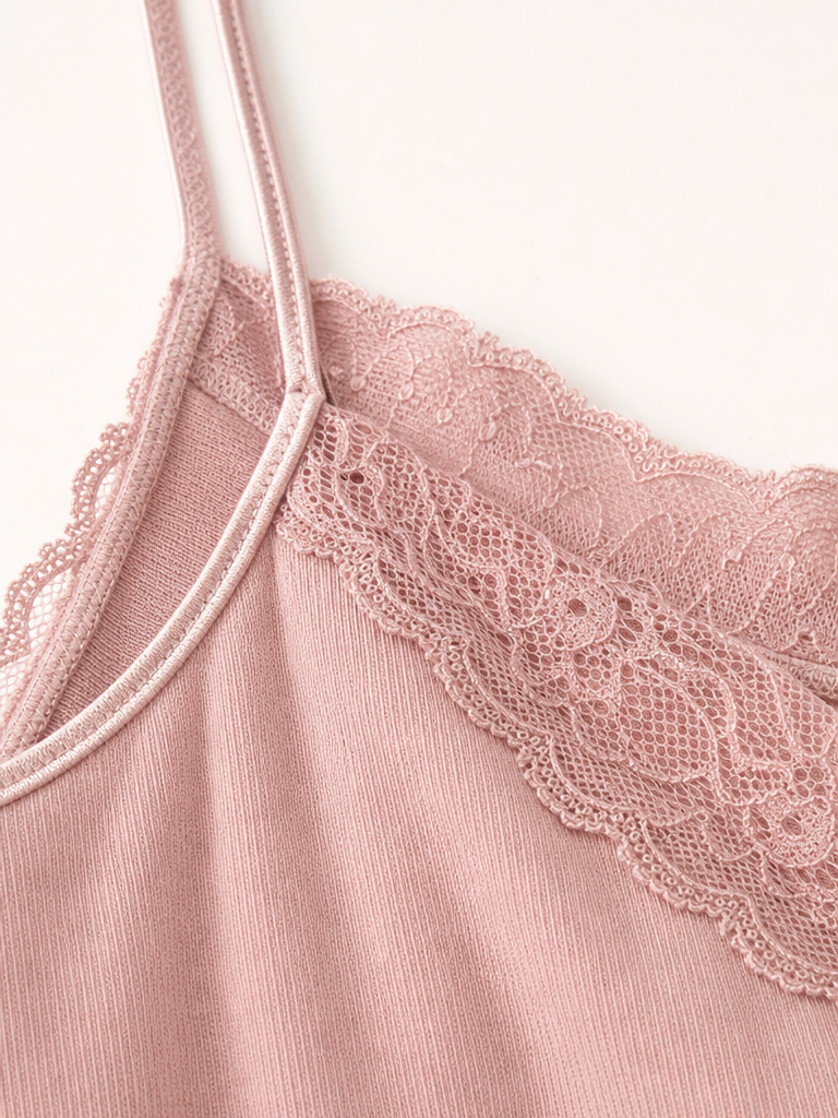 Lace-Trim Cami detail