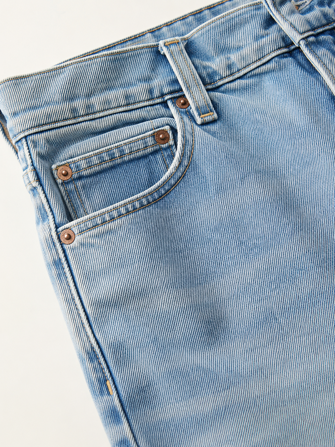 High-Rise 90s Straight Jeans detail
