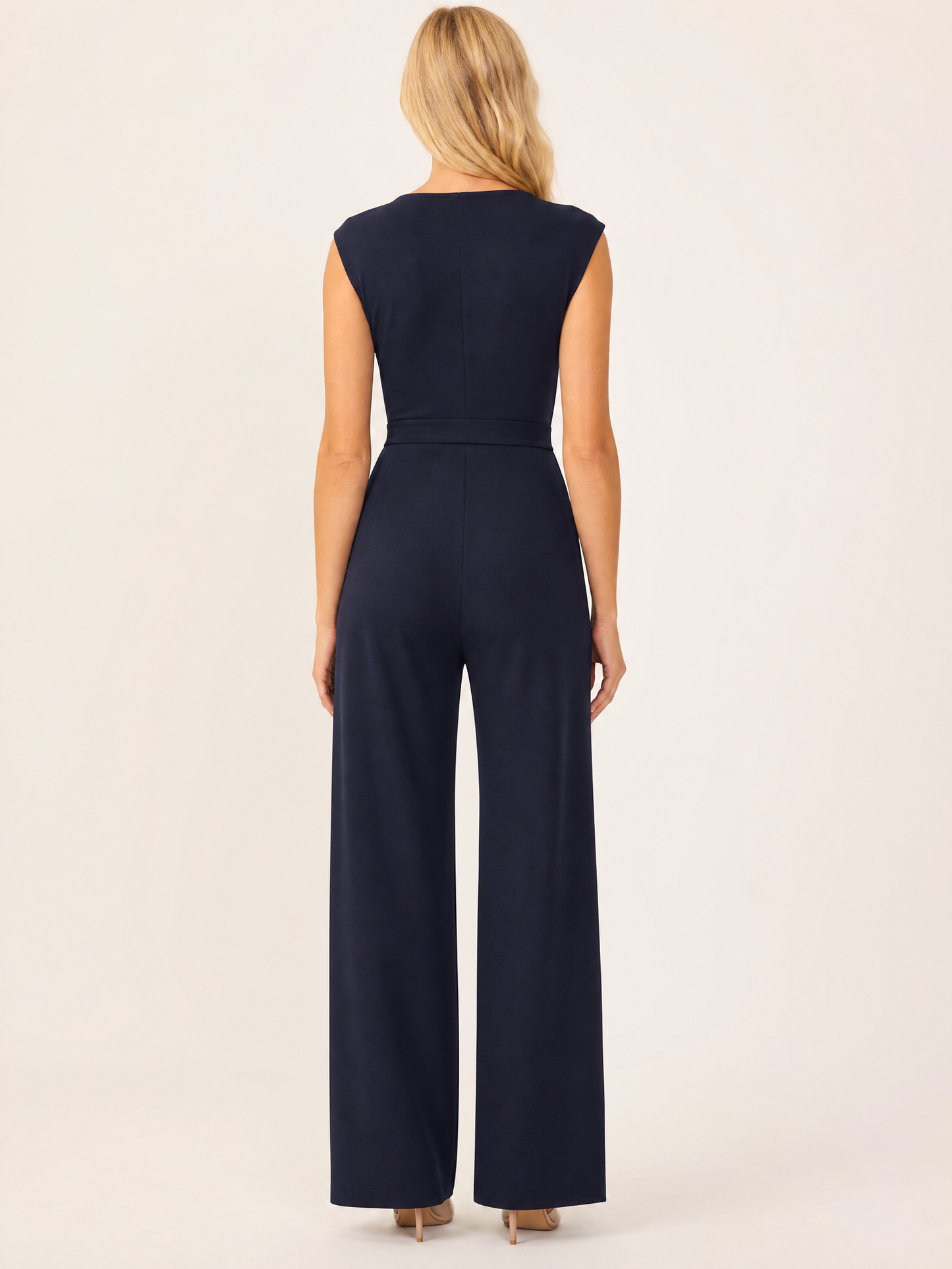 Ribbed Seamless Top & Shorts Set back view