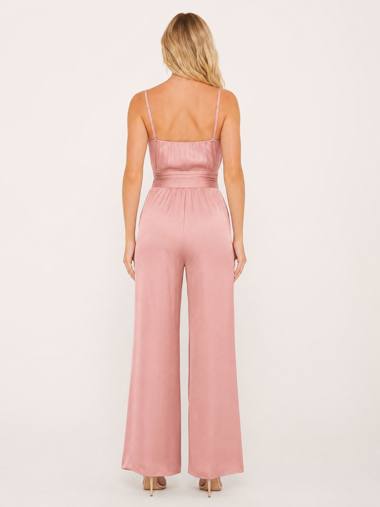 Oversized Linen Button-Down back view