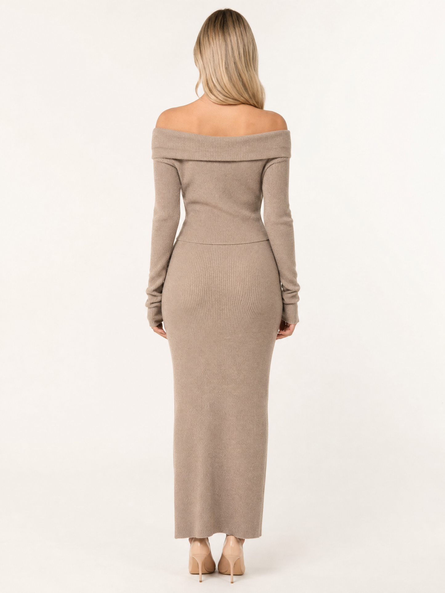 Sequin Mini Party Dress back view
