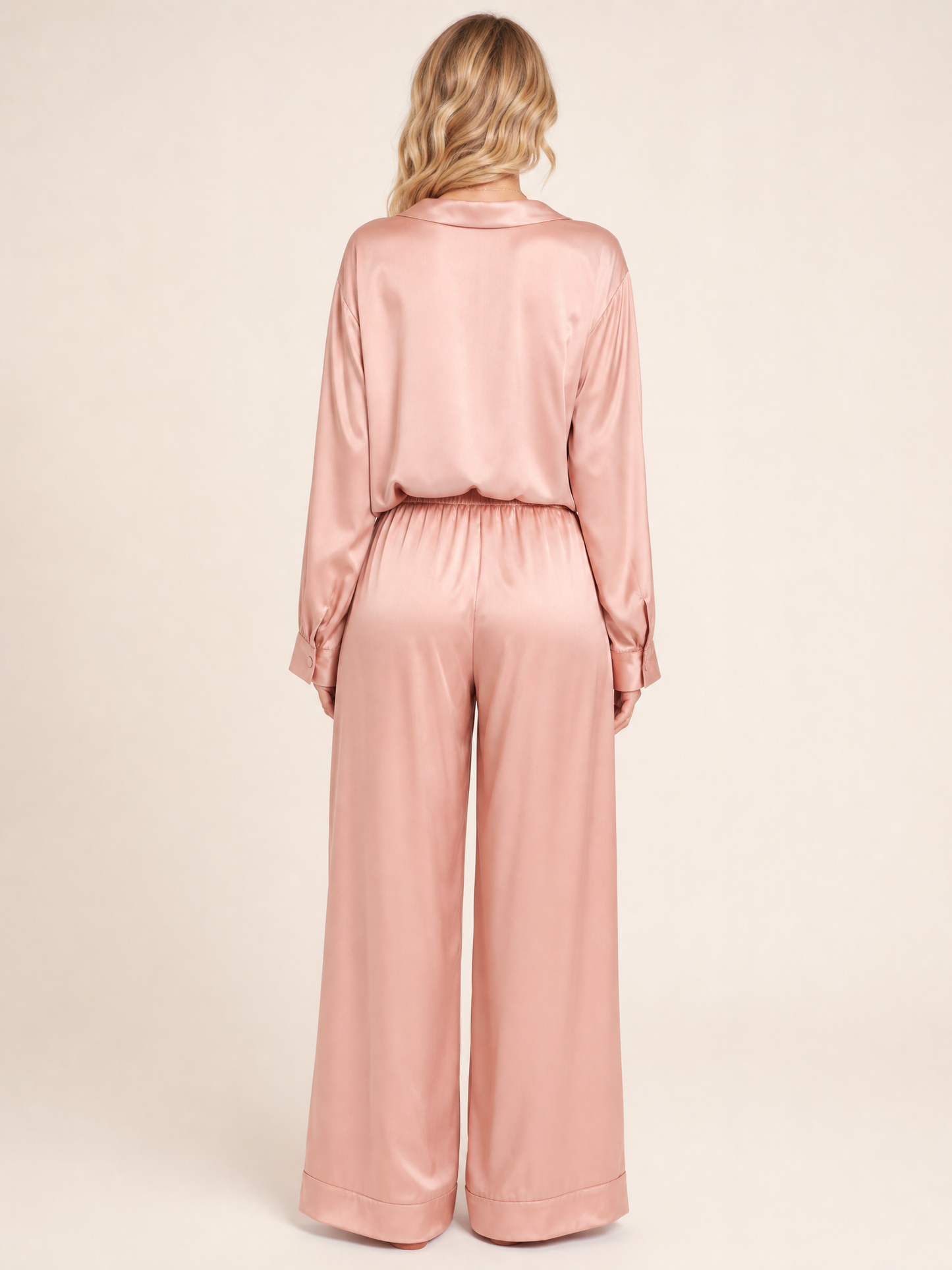 Cami & Shorts Pajama back view