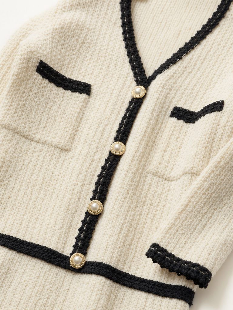 Sweater Knit Mini Dress detail