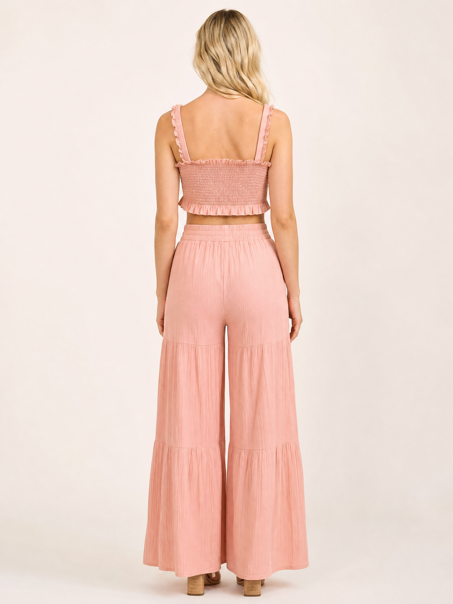 High-Waist Shaping Shorts back view
