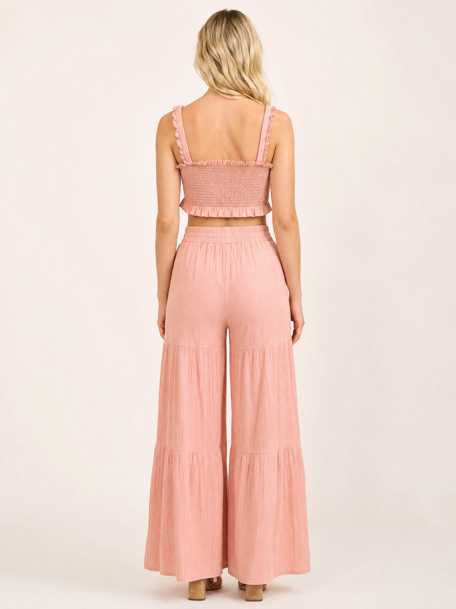 High-Waist Shaping Shorts back view
