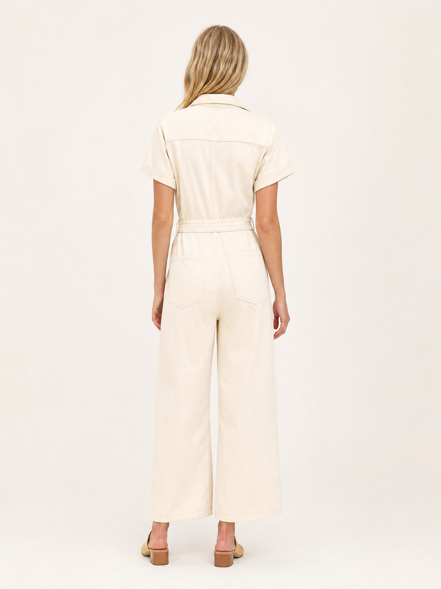 Asymmetric One-Shoulder Top back view