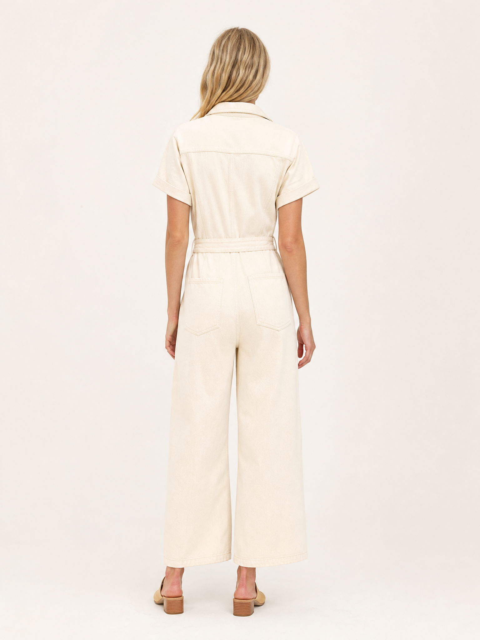 Asymmetric One-Shoulder Top back view