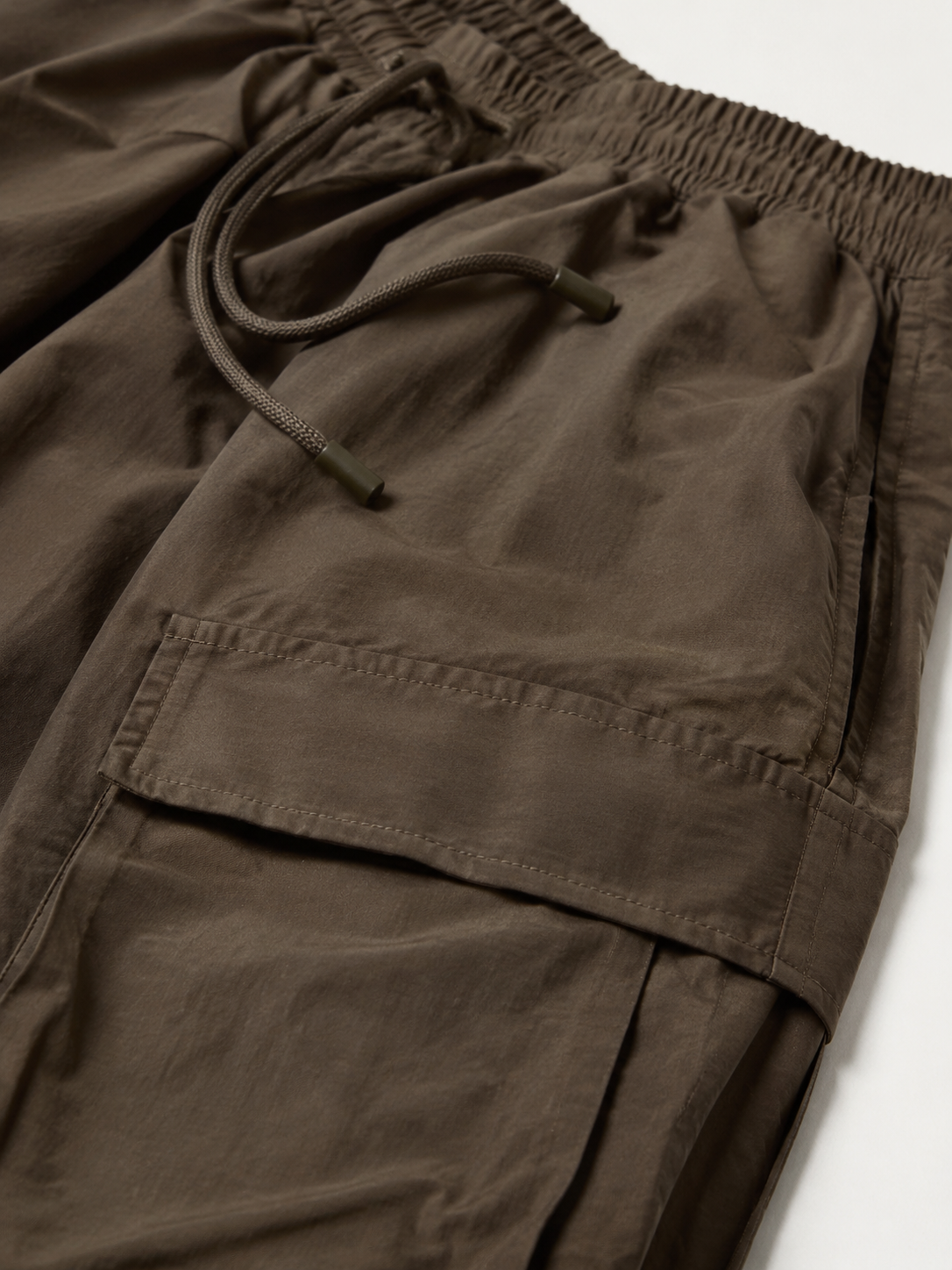 Cargo Parachute Pants detail