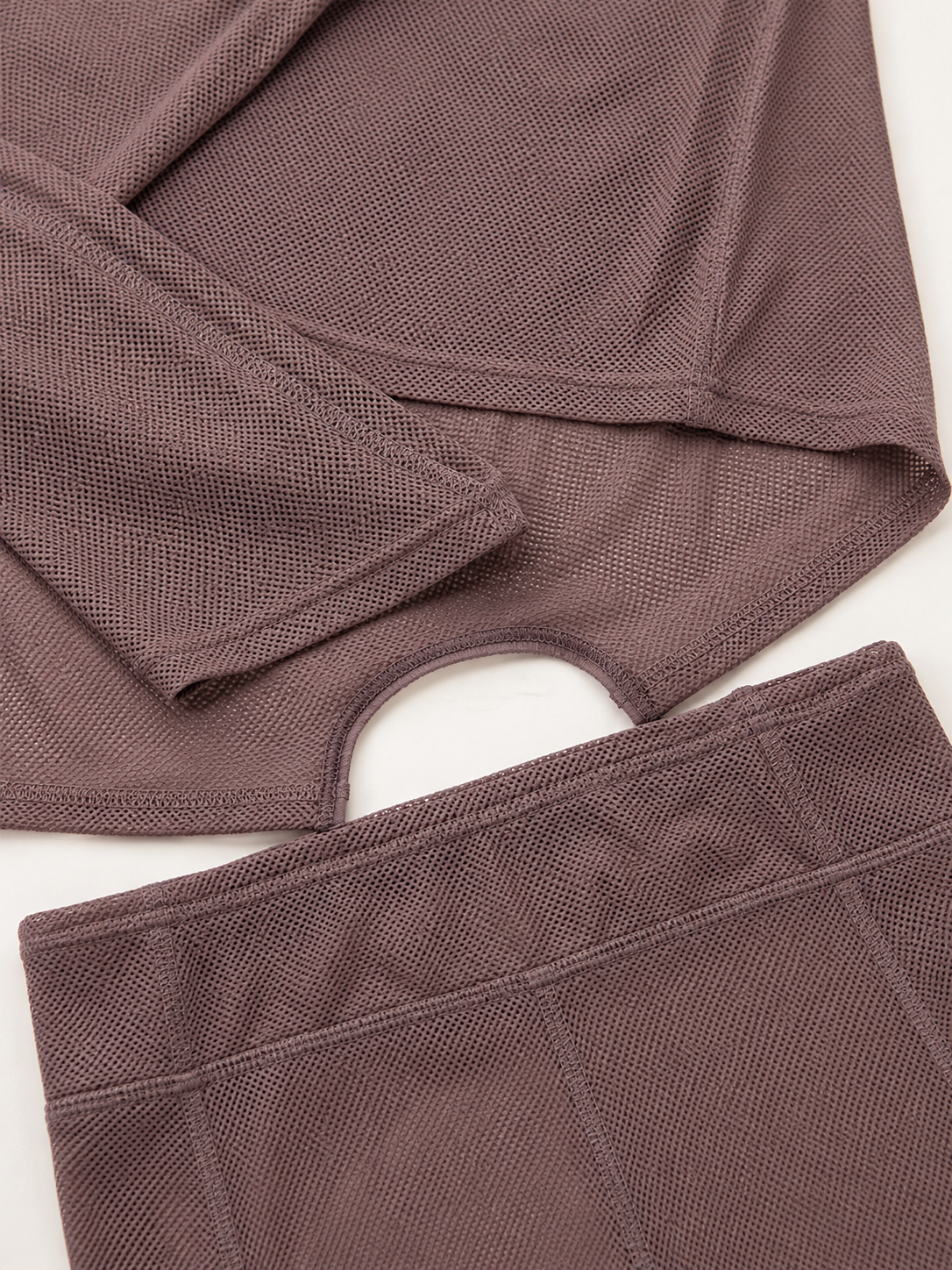 Mesh Long-Sleeve & Bike Short Set detail