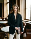 Oversized Single-Button Blazer on LUNETTE brand model