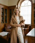 Classic Trench Coat on LUNETTE brand model