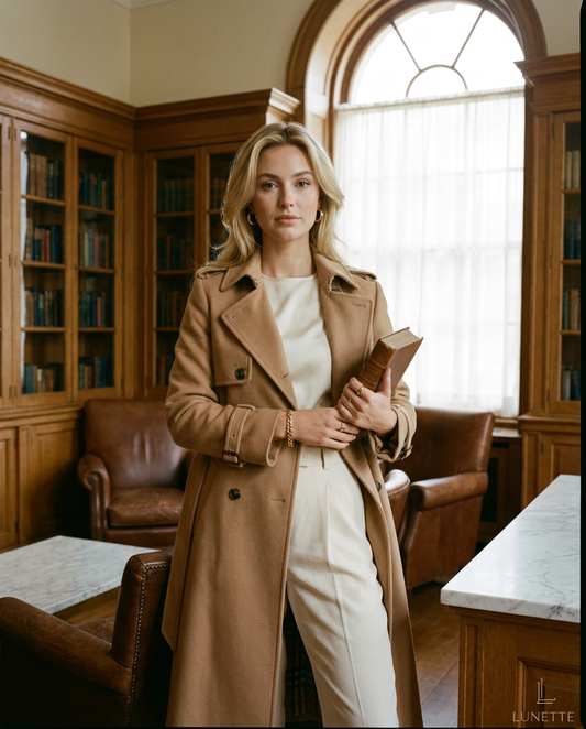 Classic Trench Coat on LUNETTE brand model